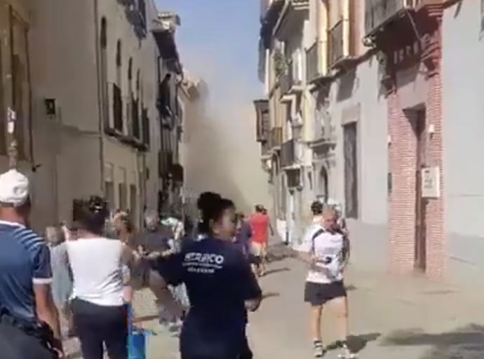 Derrumbes en España